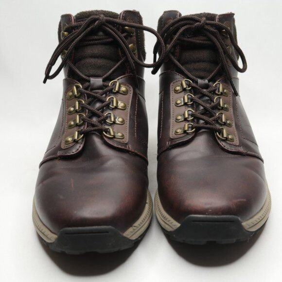 Khombu Nick Men\'s Size 11 Brown Vegan Leather Waterproof High Top Hiking Boots main image 7